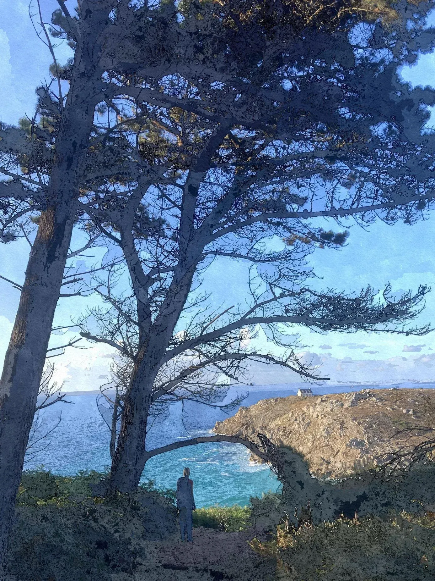 A cove near Douarnenez